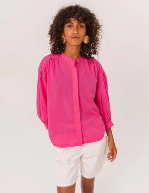 Sacrécoeur carla hibis blouse - pink