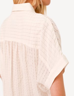 Sacrécoeur louisa pacora shirt - white side