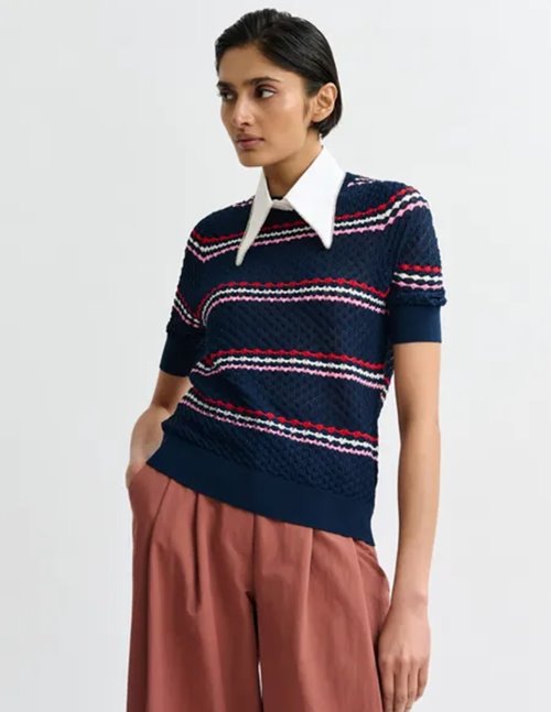 Essentiel Antwerp Jantasy jumper - navy