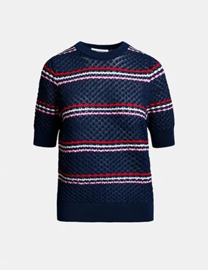 Essentiel Antwerp jantasy jumper - navy side