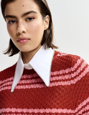 Essentiel Antwerp jantasy jumper - red model