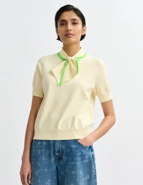 Essentiel Antwerp Jonda top - off white