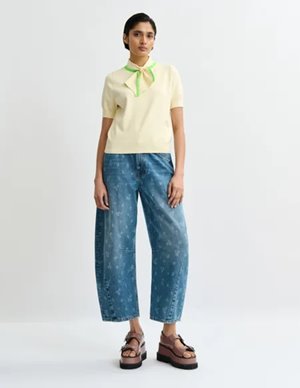 Essentiel Antwerp jonda top - off white detail