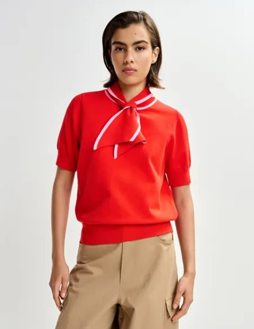 Essentiel Antwerp Jonda top - red