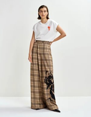 Essentiel Antwerp jungala t - shirt - off white detail