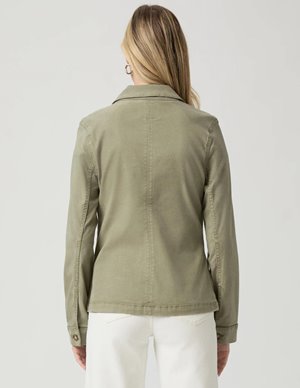 Paige Jeans stacey jacket - vintage moss side