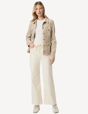 Paige Stacey Jacket Sand back