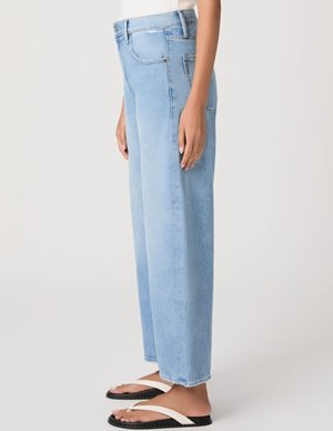 Paige Arellia Ankle Jeans in Fauve detail