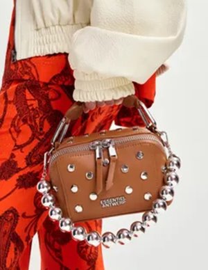 Essentiel Antwerp jadine chain charm - silver detail
