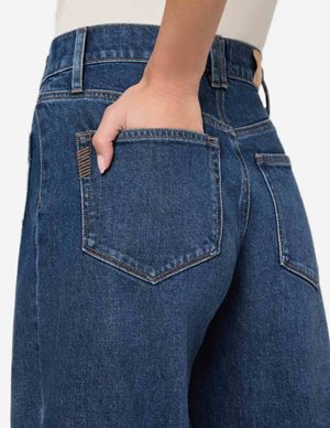 Paige Arellia Barrel Leg Jeans Paradox detail