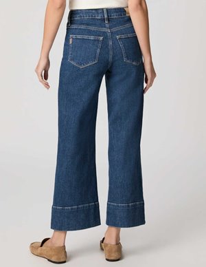 Paige Anessa Wide Hem Jean model