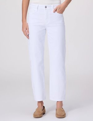 Paige Mason White Ankle Jean back