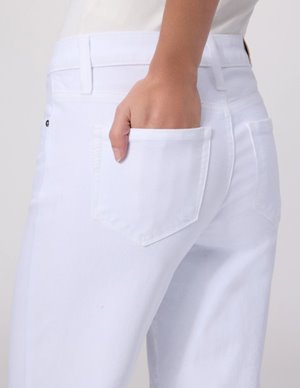 Paige Mason White Ankle Jean side