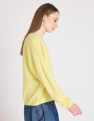 Absolut Cashmere alicia jumper - lemon detail