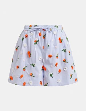 Essentiel Antwerp jelena shorts - pale blue back