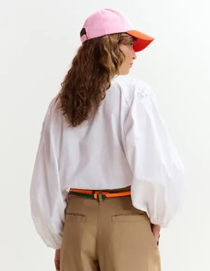 Essentiel Antwerp joella shirt - white model