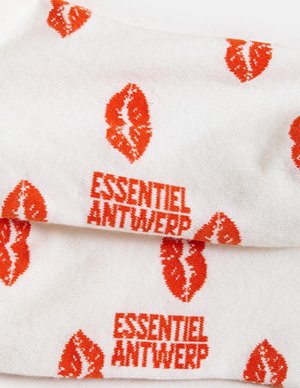 Essentiel Antwerp jisous socks - white side