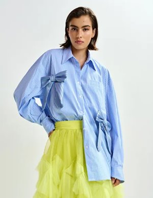 Essentiel Antwerp jiwi shirt - blue