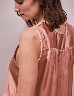 FAUNE gracie cami - rose detail