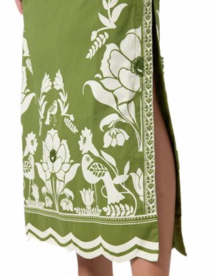 Scarlett Poppies sandina skirt - green side