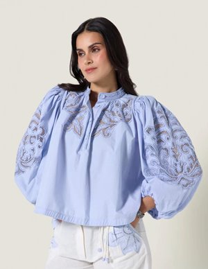 Scarlett Poppies vesma top - blue side