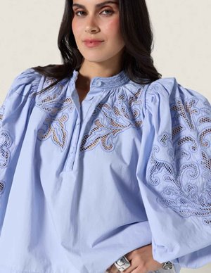 Scarlett Poppies vesma top - blue model