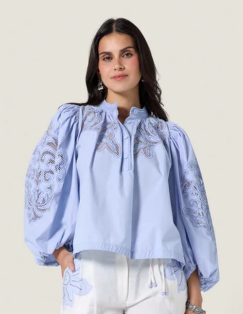 Scarlett Poppies vesma top - blue