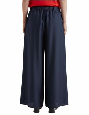 MeiMeiJ wide leg trousers - navy model