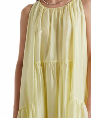 MeiMeiJ sleeveless dress - yellow side