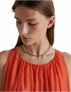 MeiMeiJ sleeveless dress - coral back