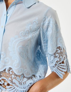 Dea Kudibal blondiedea shirt - sky detail