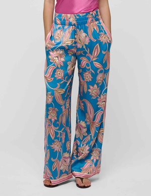 Dea Kudibal margodea trousers - blue paisley detail