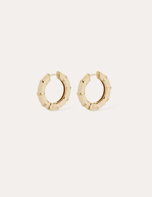 Gas Bijoux bambou mini earrings - cream