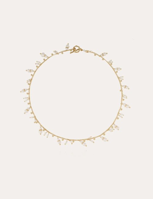 Gas Bijoux Tangerine necklace - mother of pearl