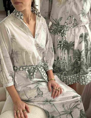 Dea Kudibal salmadea dress - empire detail