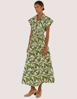 Palm Noosa siren dress - riviera detail
