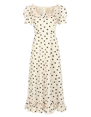 Queens of Archive beatrice dress - white back