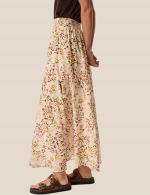 Des Petits Hauts roxie skirt - verveine detail