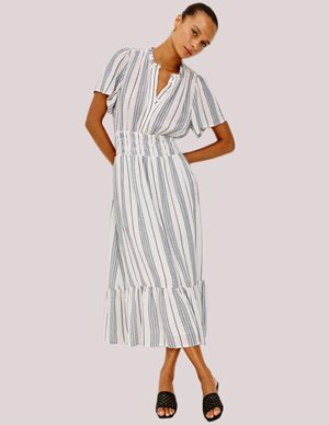 Rails brent dress - salino stripe side