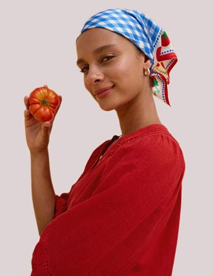 Rails theia shirt - tomato side