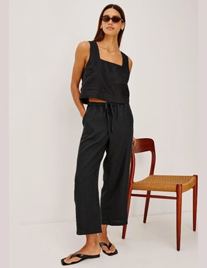 Rails emmie crop trousers - black detail