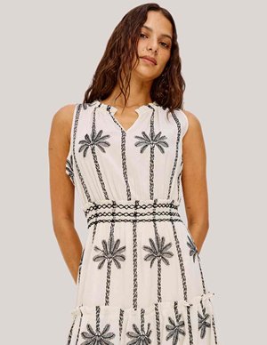 Rails loulou dress - palms side