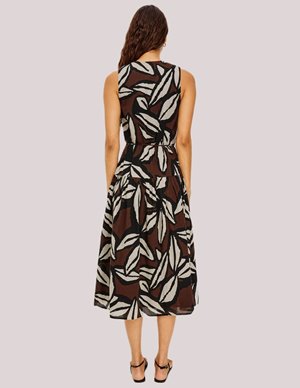 Rails maeve dress - cocoa floral model