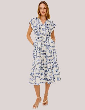 Rails roza dress - ceramic floral