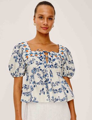 Rails presley top - ceramic floral detail