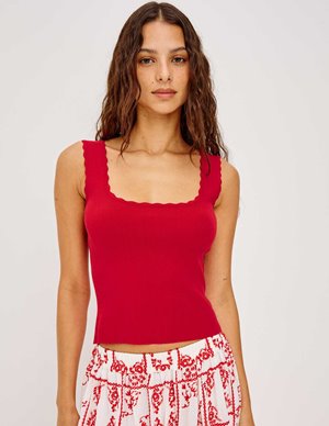 Rails flore top - tomato
