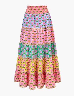 Pink City Prints jessica skirt - rainbow side
