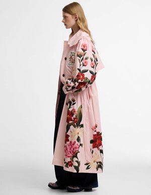 Barbour bromelia coat - pink side