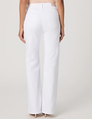 Paige Jeans sofia flare jean - white detail