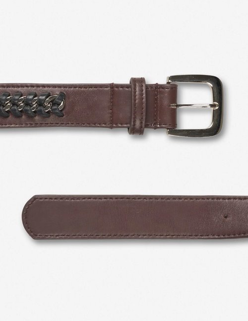 Munthe Vexing belt - chocolate
